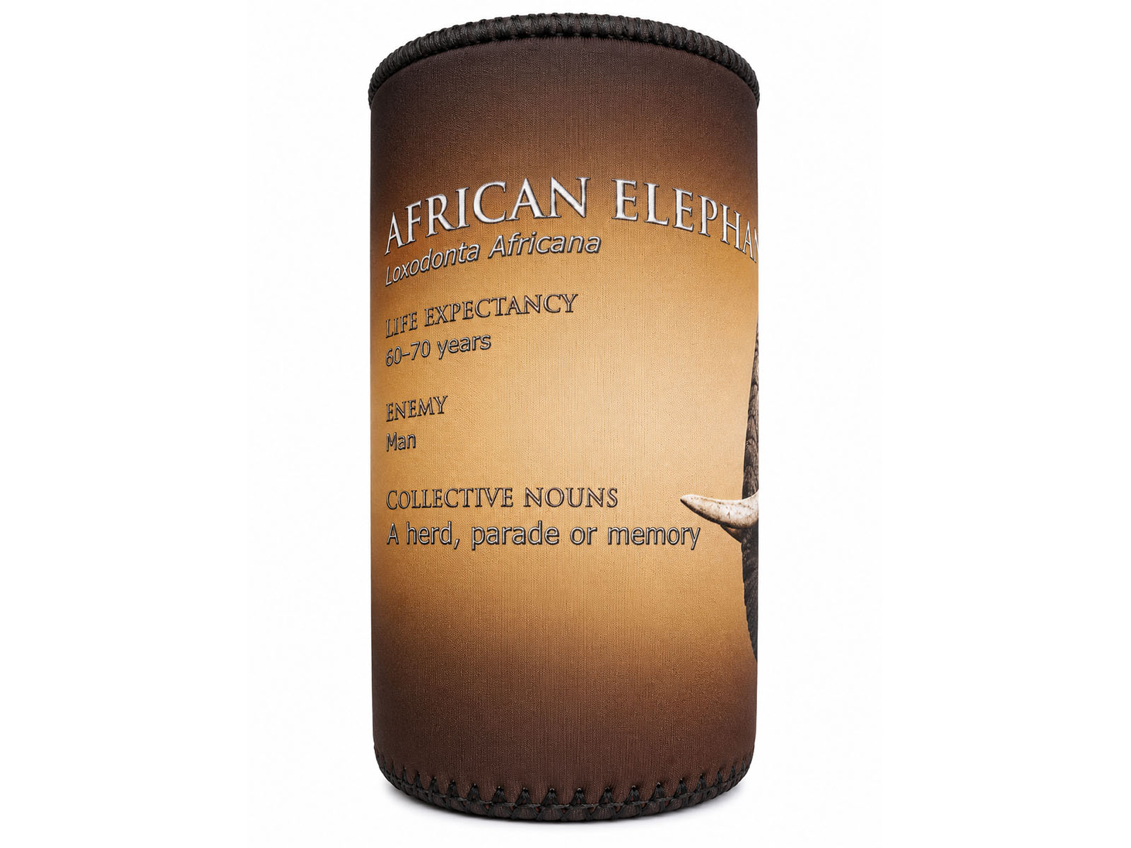 Elephant Neoprene Beverage Chiller