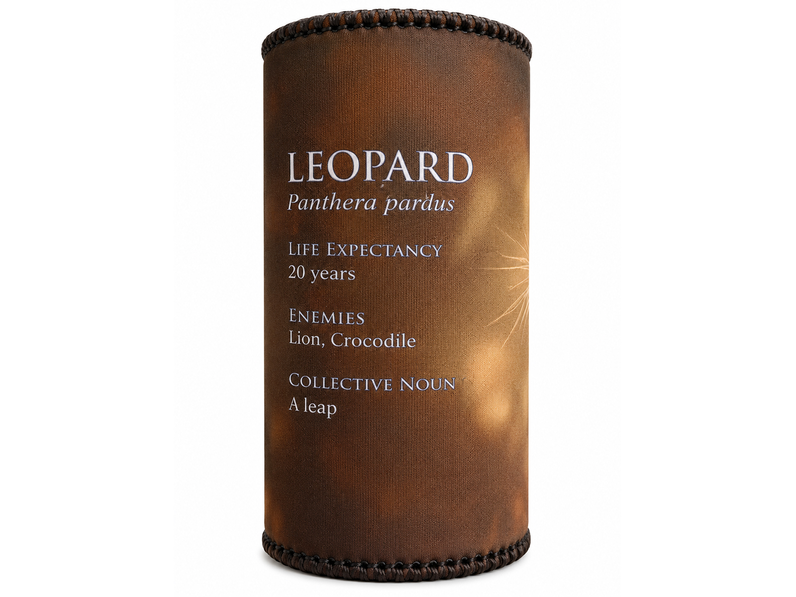 Leopard Neoprene Beverage Chiller