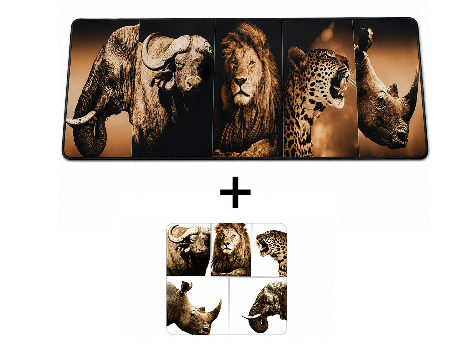 Big Five Bar Mat + Coasters
